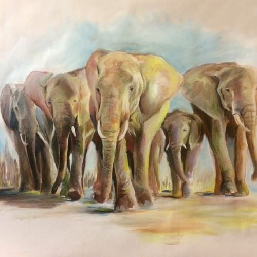 acrylic-painting-elephant-cas-burgess