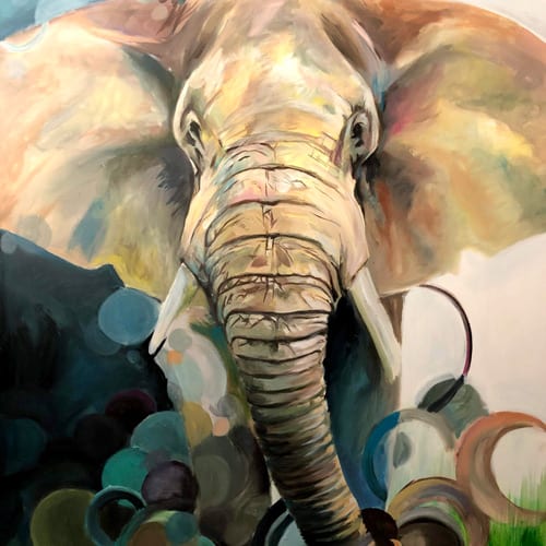 playful-elephant-acrylic-painting